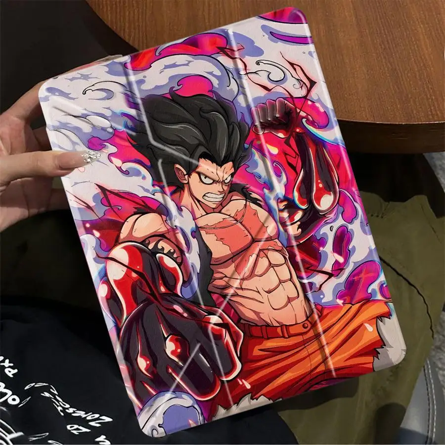 

Чехол-подставка OneS P-ieceS Anime Holder для планшетов iPad Pro 11-го, 10-го, 9-го, 8-го, 7-го поколений, 12.9 дюймов, Air 4, 5, M3, M2, 1, 2, M4, 11 дюймов, Pro 2025