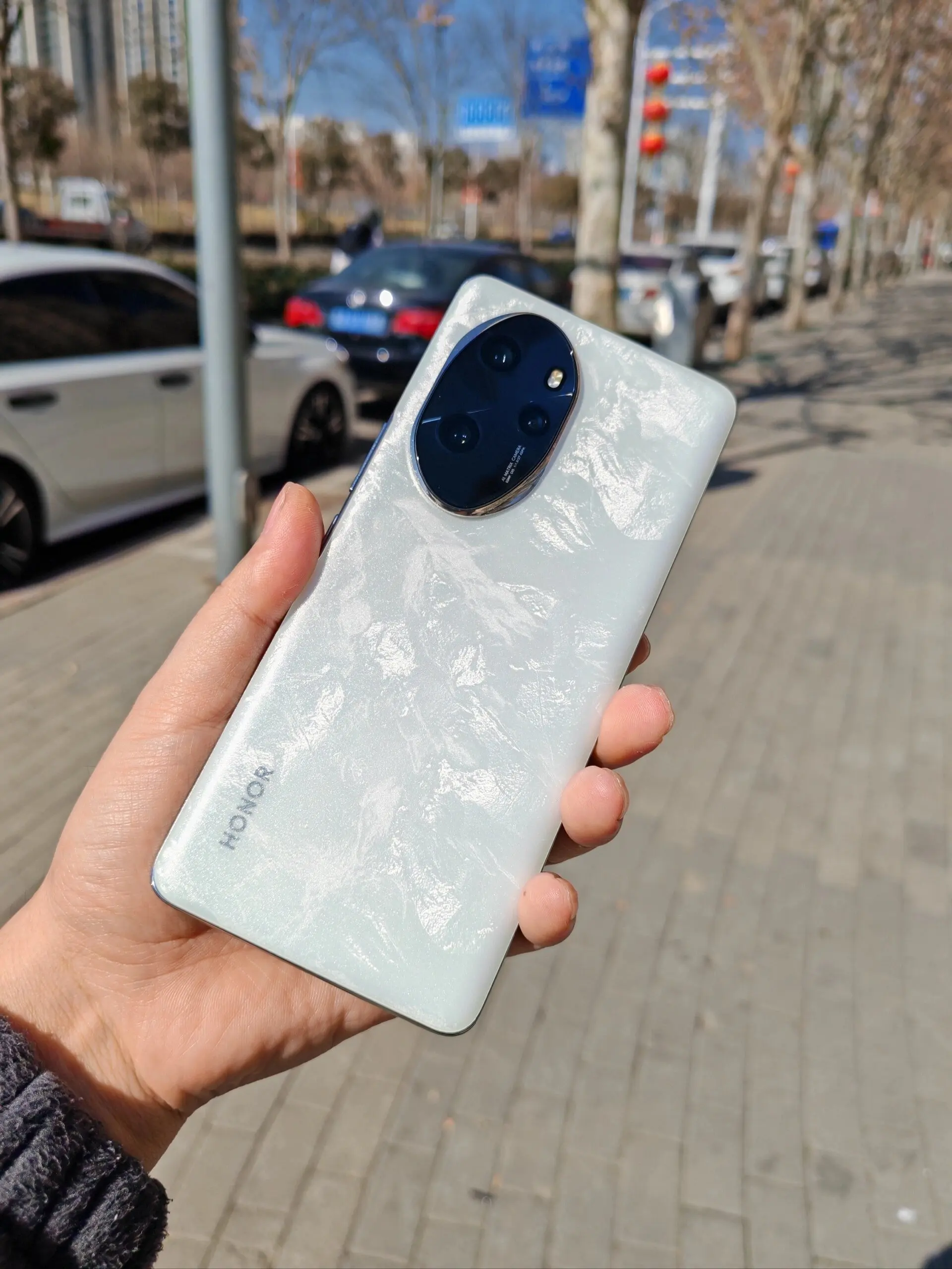 كاميرا Honor 100 Pro 5g 6.78 بوصة Snapdragon8 Gen2 NFC 50MP DSLR مستوى الكاميرا الرئيسية للتصوير الفوتوغرافي هاتف مستعمل