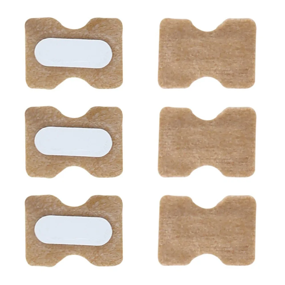 100Pcs Adhesive Ingrown Toenail Correction Stickers Flexible Elastic Nonwoven Toenail Shaping Strips Breathable