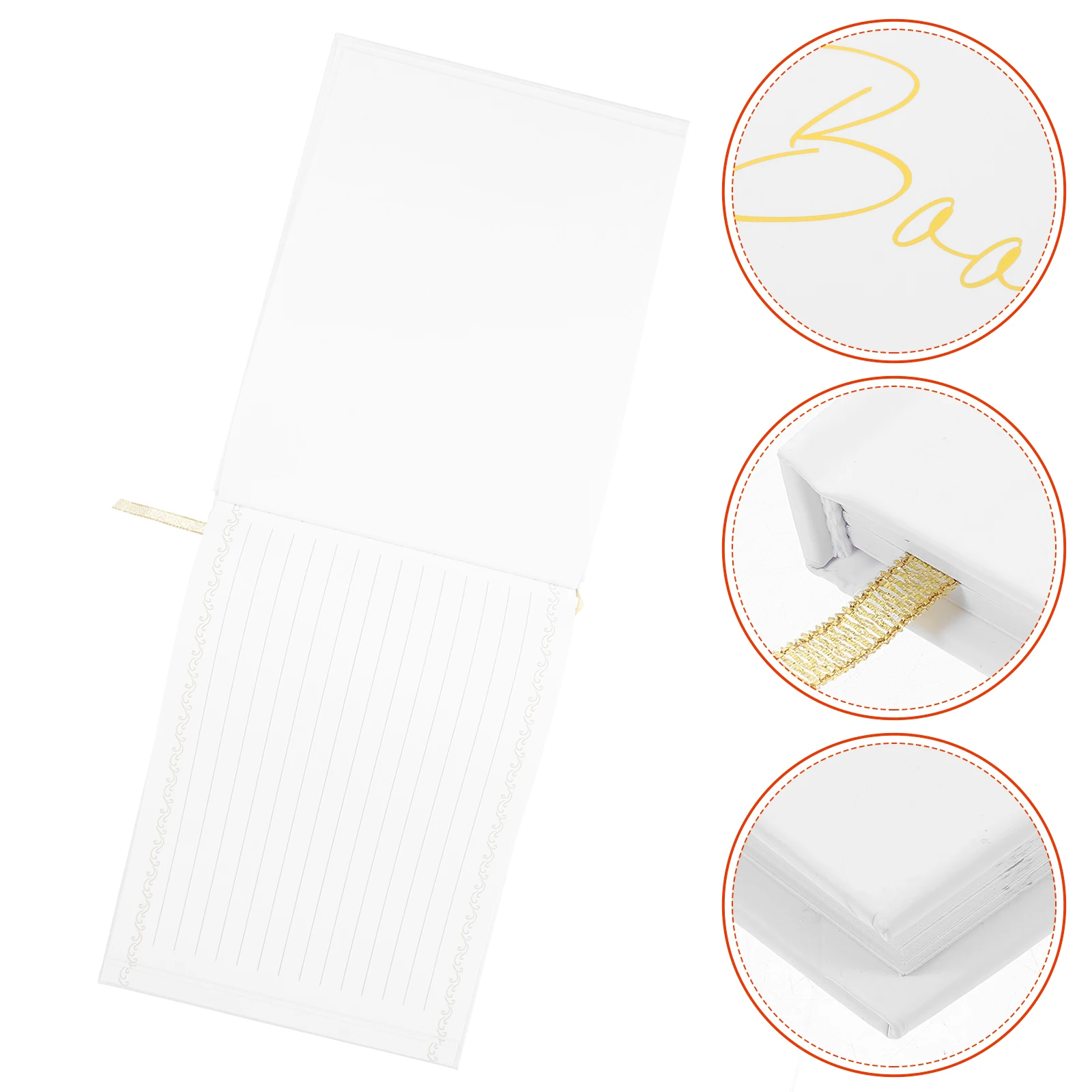 كتاب الضيوف تسجيل في كتاب لحفلات الزفاف وحفلات الزوار وألبوم توقيع وسجل الحضور وحفلات الزفاف هدية الزفاف #1