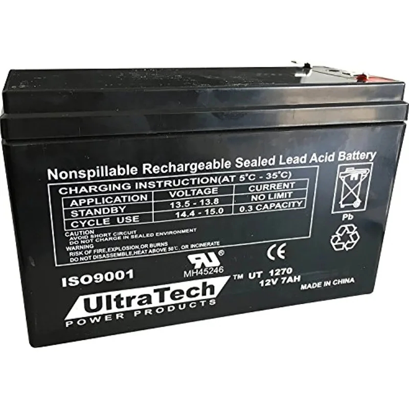 

UltraTech Sealed Lead-Acid 12 Volt Vehicle Battery, 850 CCA