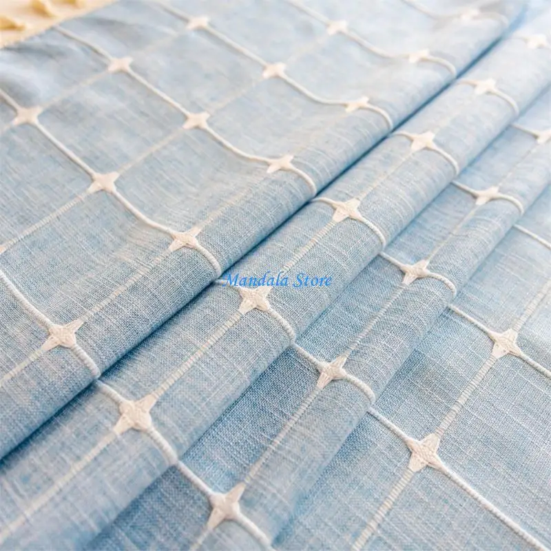U2JC 140cm Round Tablecloth against Slip Bottom Secure Placement Various Instances