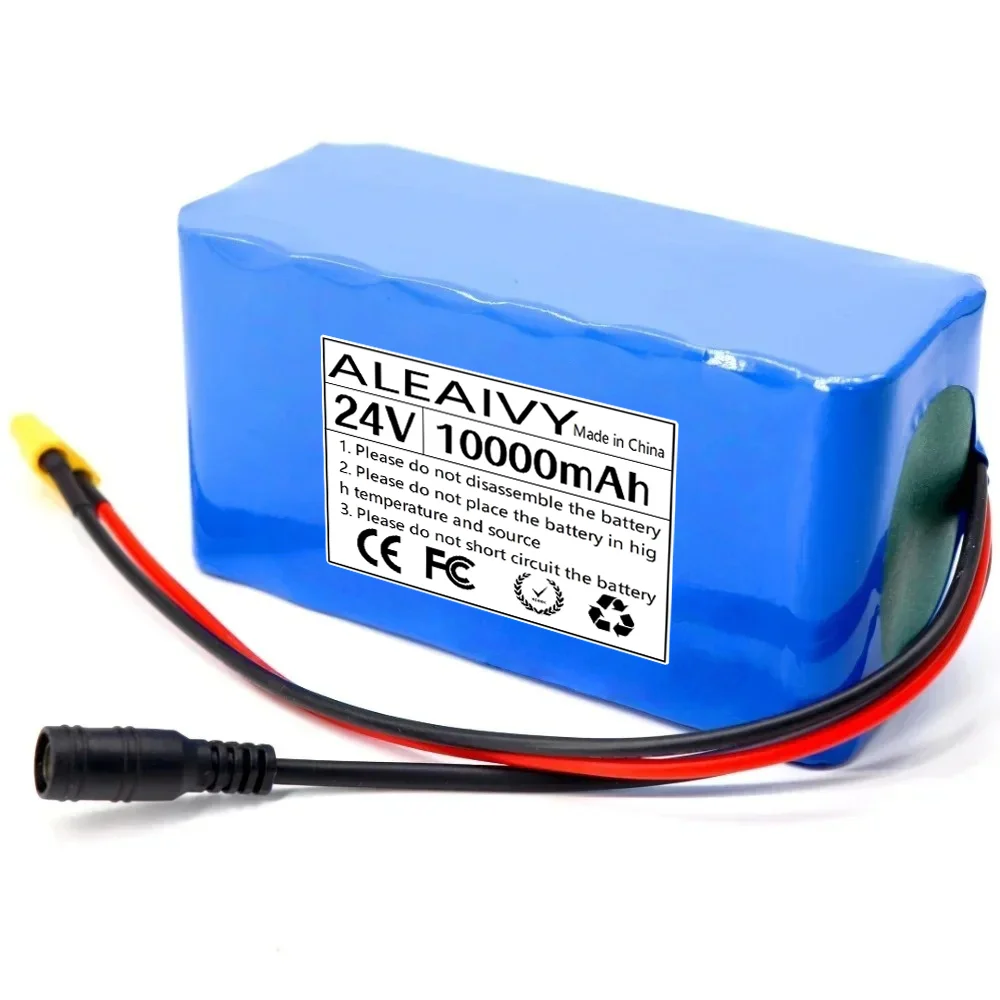 24V 18650 NEW 7S3P Battery 10Ah 10000mAh for Electric Wheelchairs Rechargeable Lithium-ion Battery Pack.