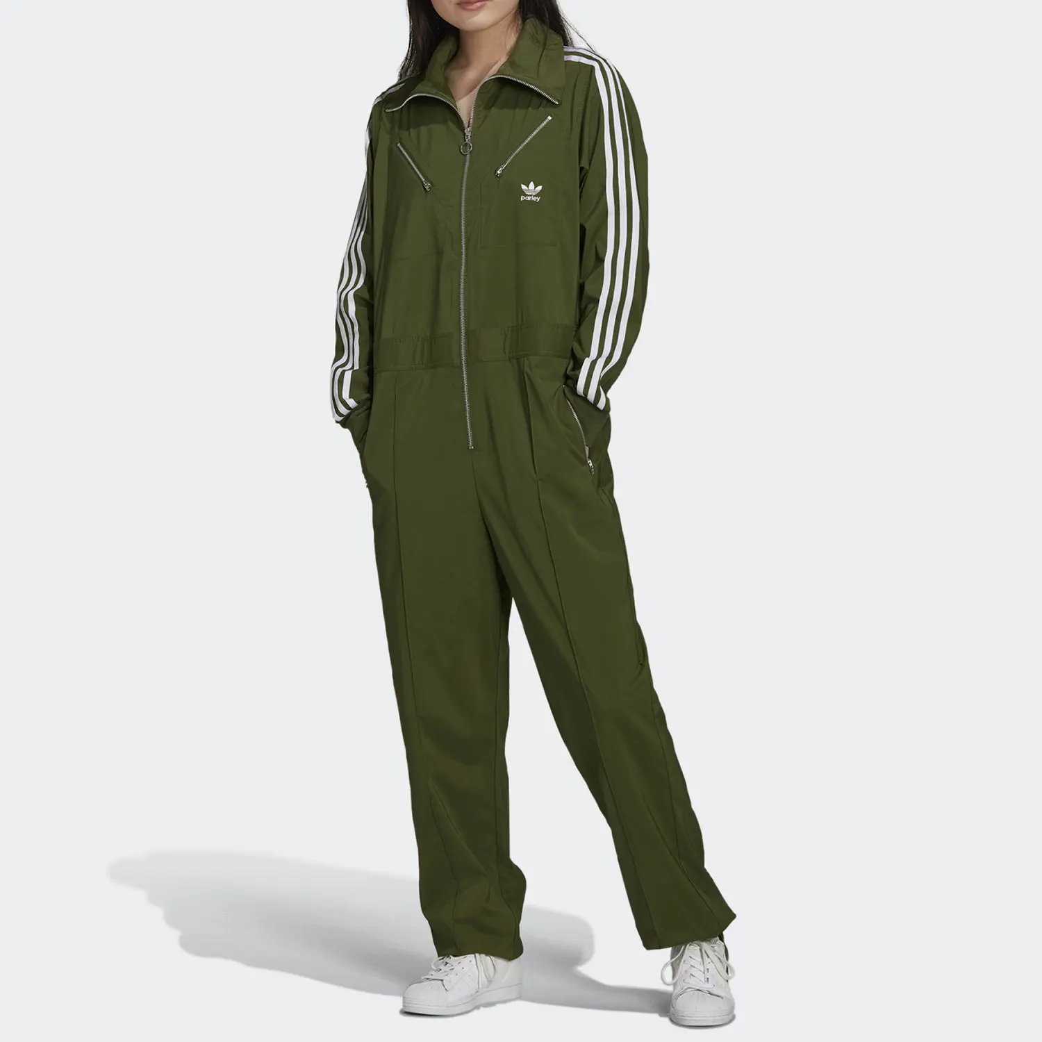 Adidas genuine BOILERSUIT clover women's jumpsuit HD2517