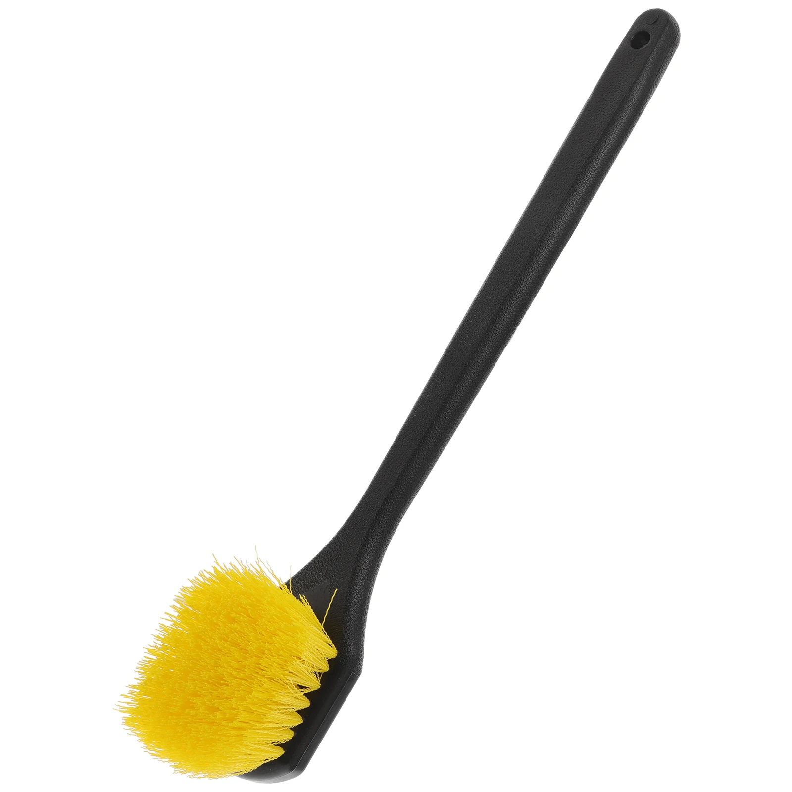 

Tires Brush Long Handle Hard Bristles Plastic Material Ergonomic Grip Car Cleaning Tools Wheel Rims Wash Kit Blue Color