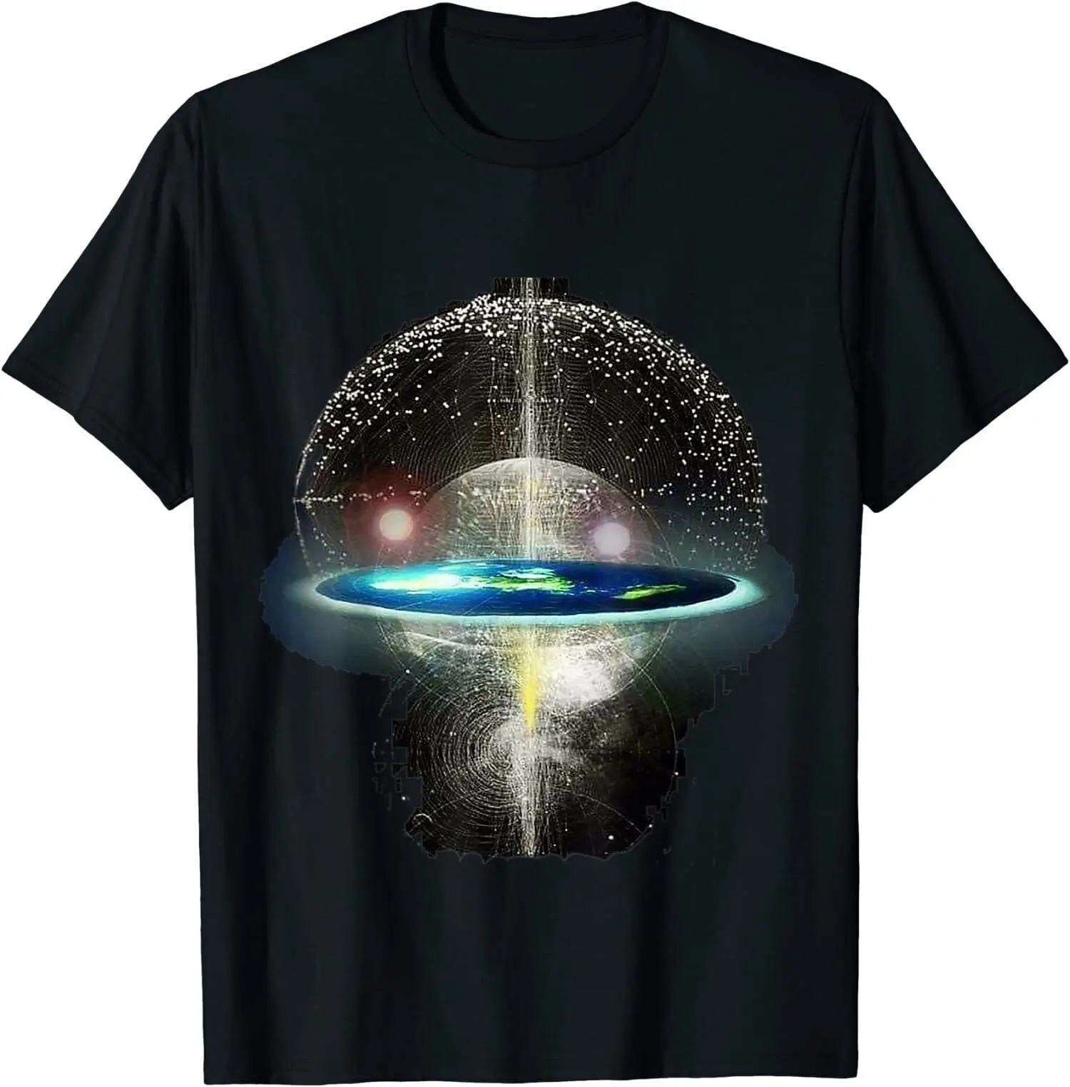 Flat Earth Tee T-Shirts S-3XL