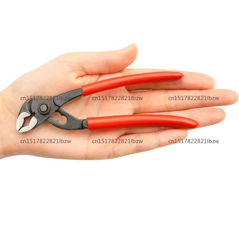 5 Inch Quick Adjust V Jaw Tongue Groove Pliers Universal Plumbing Pliers Water Pump Pliers for Plumbing Work