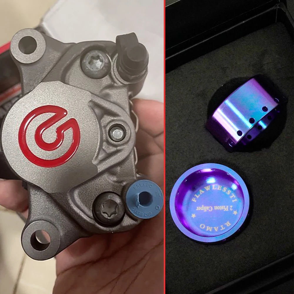 Imagem -02 - Flawlessti-pistão de Pinça de Freio Brembo p2 34 mm