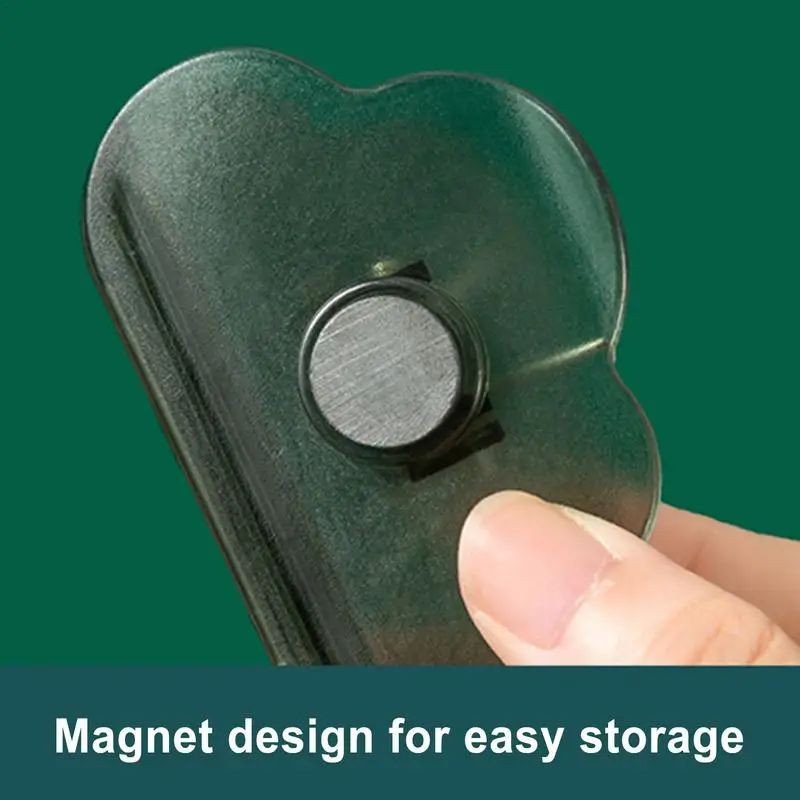 Kühlschrank Magnet Chip Clips Kühlschrank Kühlschrank Lebensmittel Clips Beutel Versiegelung Clips starke Clip Magnete für Kartoffel chips Nüsse Süßigkeiten