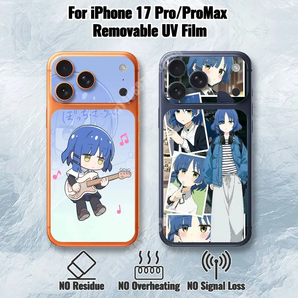 

Bocchi Band Y-Yamada Ryo-S Removable UV Film for iPhone 17 Pro 17 ProMax HD Decal Skin