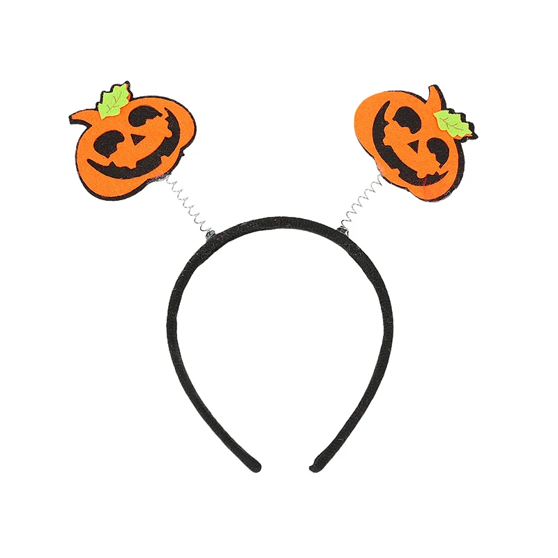 Headbands Halloween Dance para Crianças e Adultos, Acessórios de Cabelo, Morcego, Abóbora, Crânio, Aranha, Bruxa, Festa