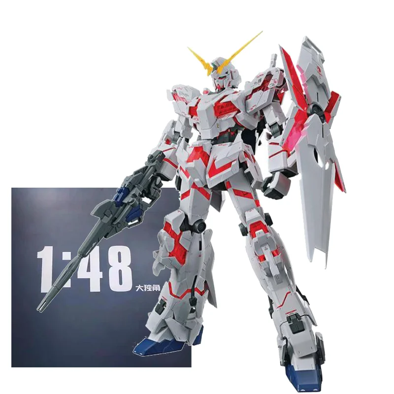 Daban Mega taille 1/48 licorne combattant assemblage modèle qualité à collectionner Anime Robot Kits figurines enfants cadeau