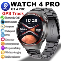 GT4 Pro Smart Watch With GPS Track For Men Women Watch ith AMOLED HD Display Bluetooth Call NFC IP68 Waterproof Sport Watch 2025
