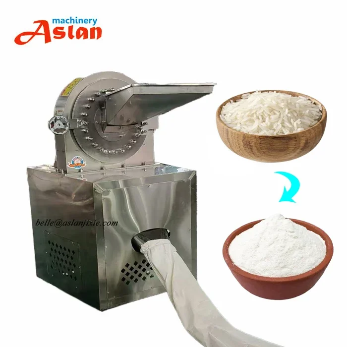 Stainless Steel Seeds Beans Powder Grinding Machine Dry Tea Crushing Machine Wheat Flour Pulverizer Machine