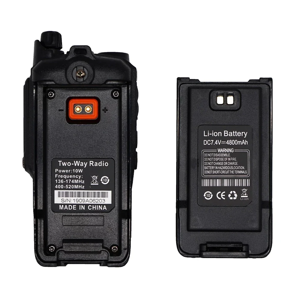 Baofeng Original UV-9R Plus Battery UV9R Plus Rechargeble Li-on Battery for Two-Way Radio UV 9R Plus Walkie Talkie Accessories