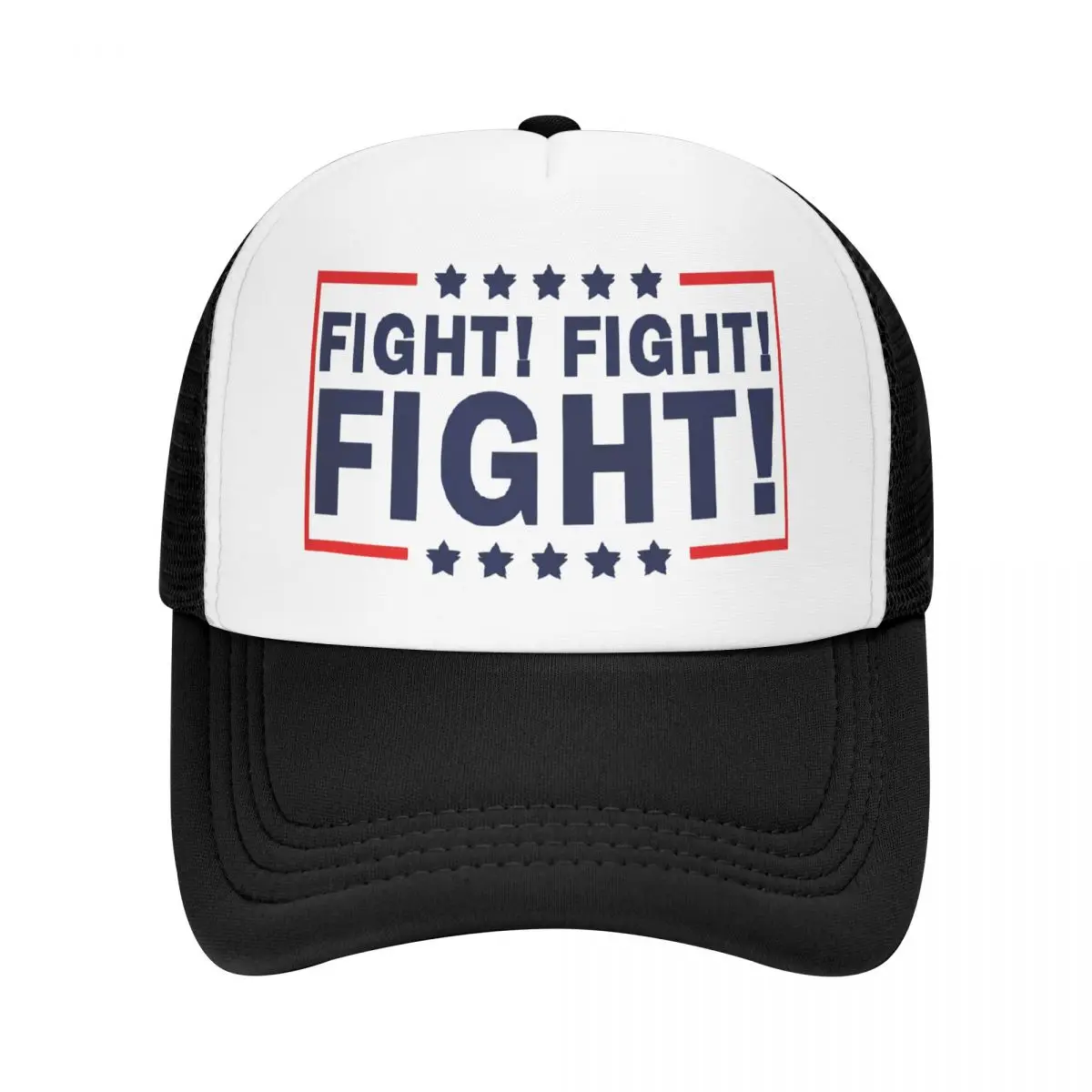 Cooling Breathable Donald Trump Fight Fighting Fighters Supporters Americans Mesh Cap Unisex Adjustable Foam Trucker Hat