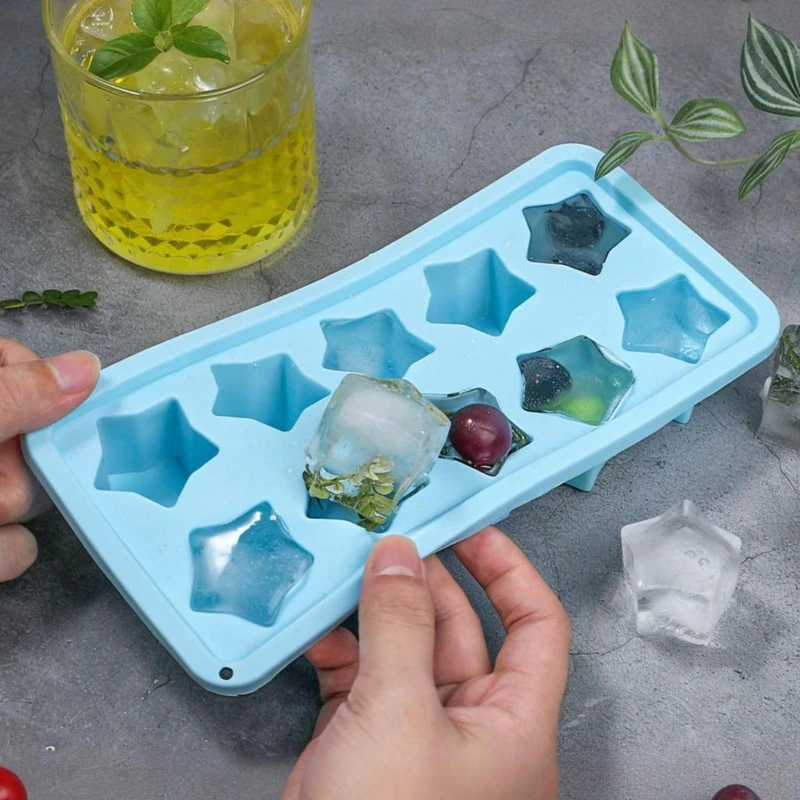 Star Shaped Ice Cube Molds for Cocktail Whiskey Party Drink Accessories Ice Cubes Modern Kitchen Bar Summer Cooling Essentials view 6