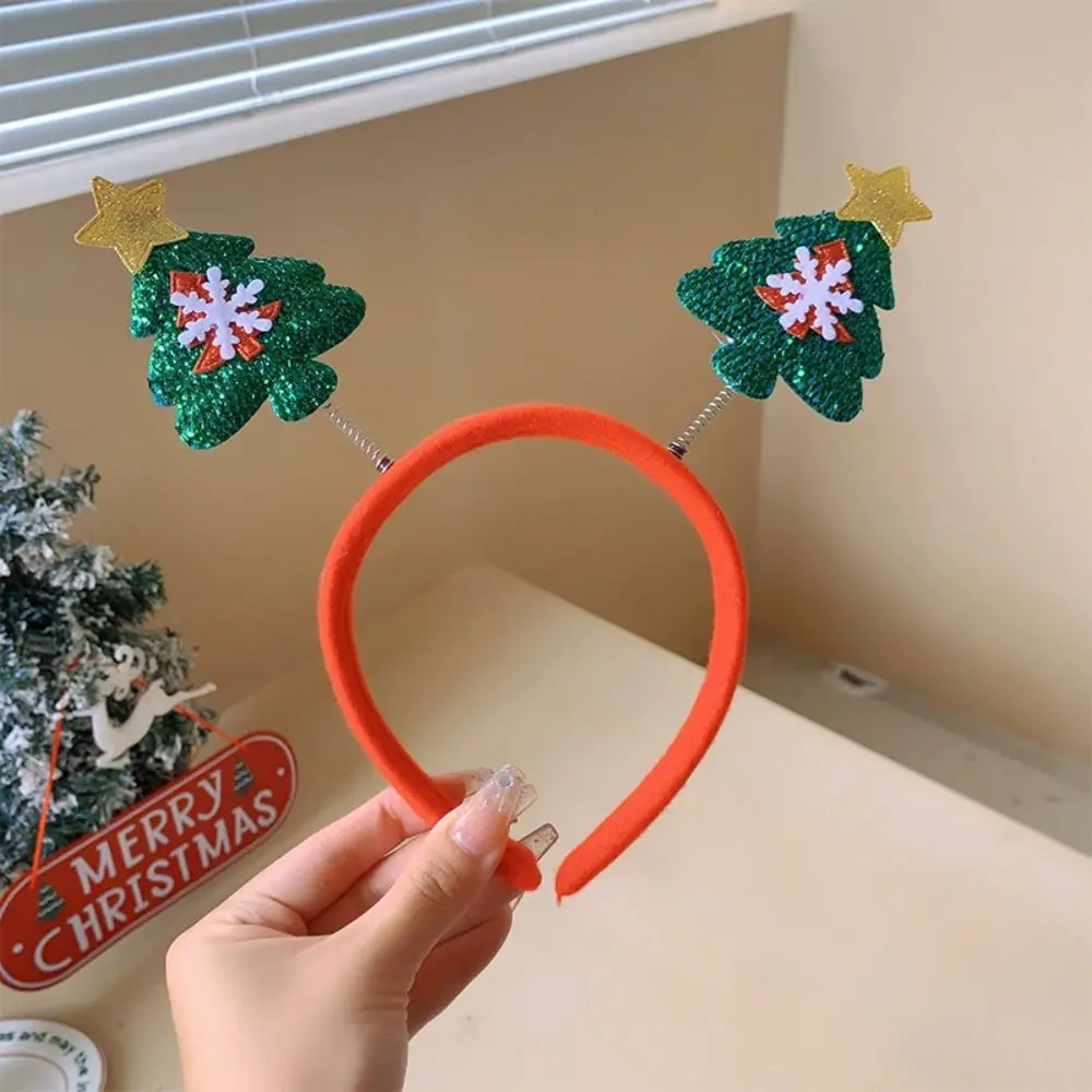 Hair Accessories Christmas Headband Hairpin Merry Chritmas Santa Claus Hair Hoop Headpiece Hairband Antler Hair Clip Children