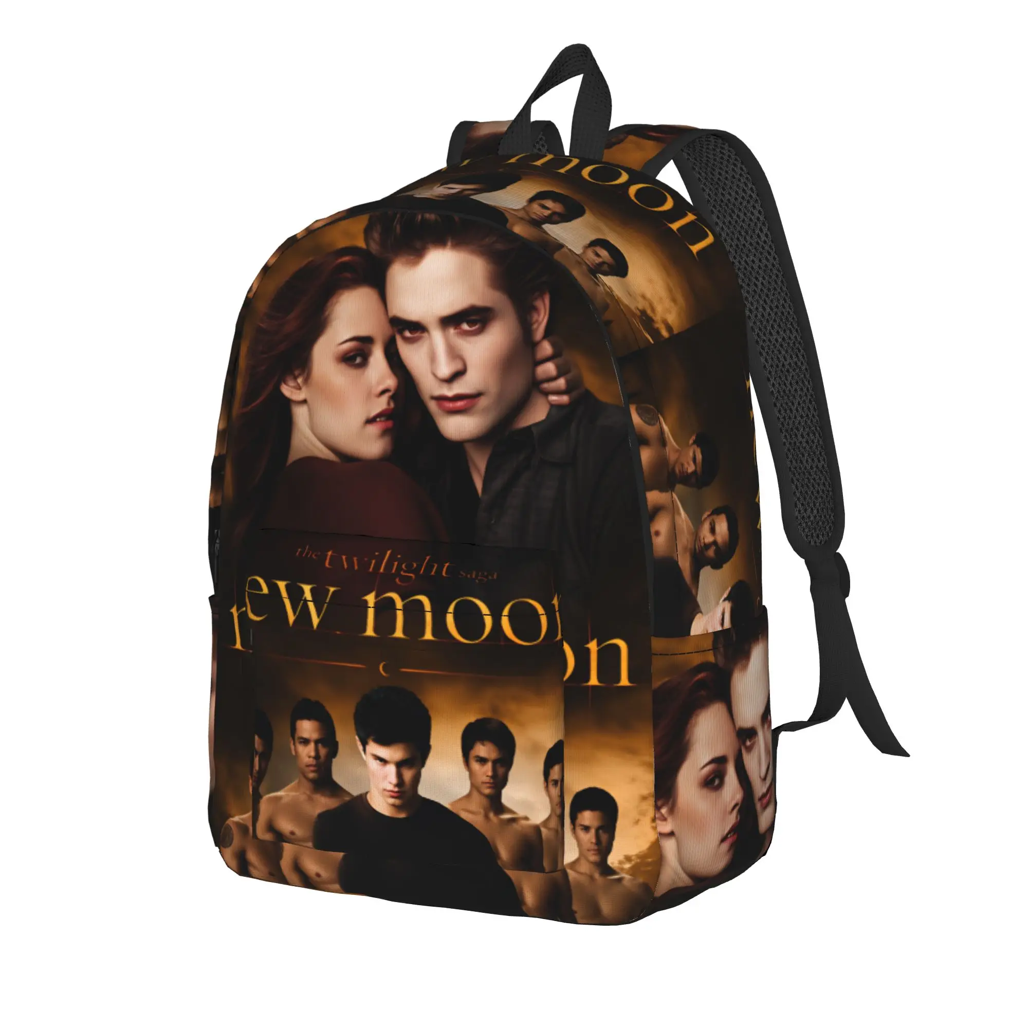 Decor Edward Backpack The Twilight Saga Youth Polyester Trekking Backpacks Large Kawaii School Bags Rucksack