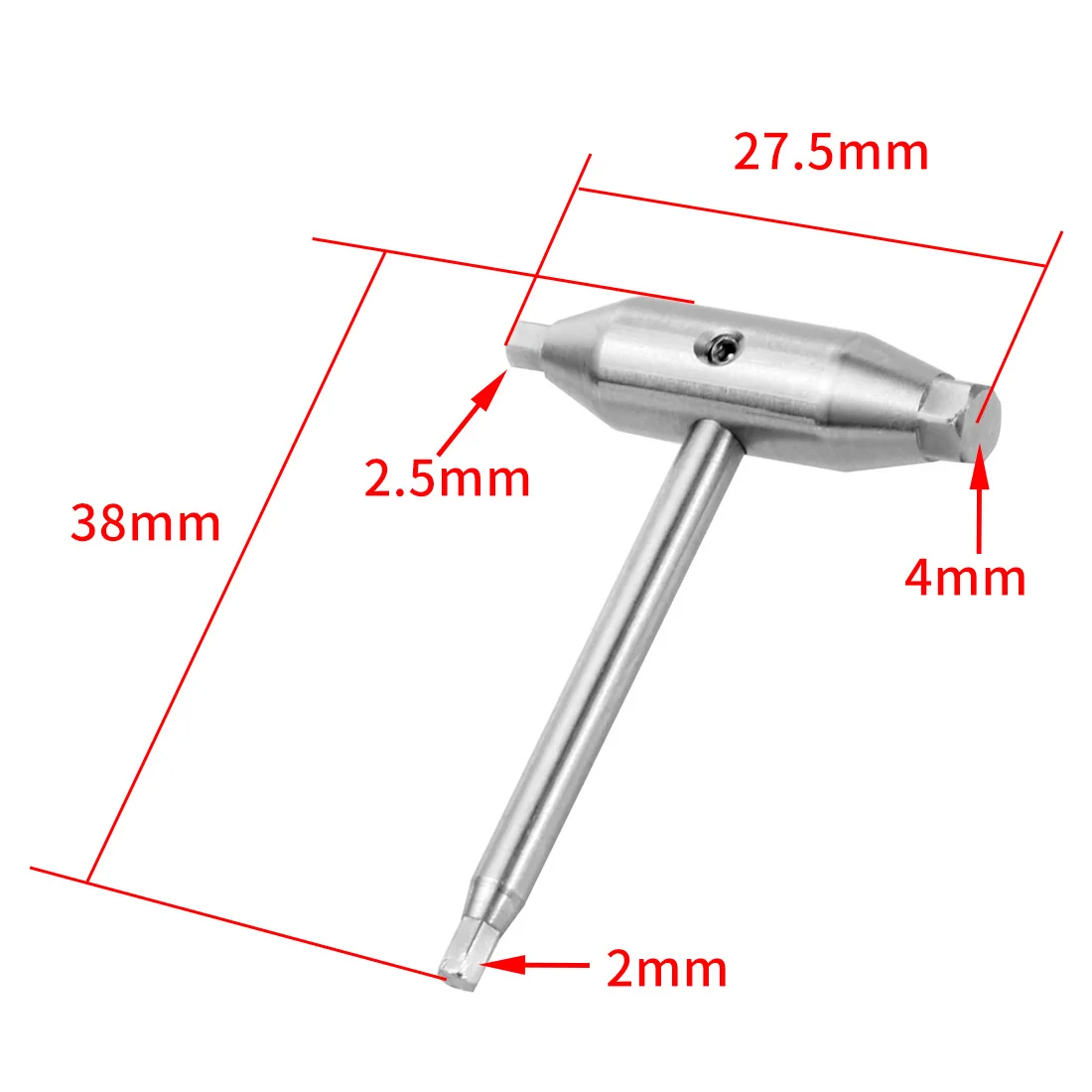 Edelstahl 1/4 Zoll Stecker auf 1/4 Zoll / 3/8 Zoll Außengewinde Adapter 1/4 Zoll Doppel-Stecker-Schraubenadapter Stativständer Kamerazubehör – Detail 11
