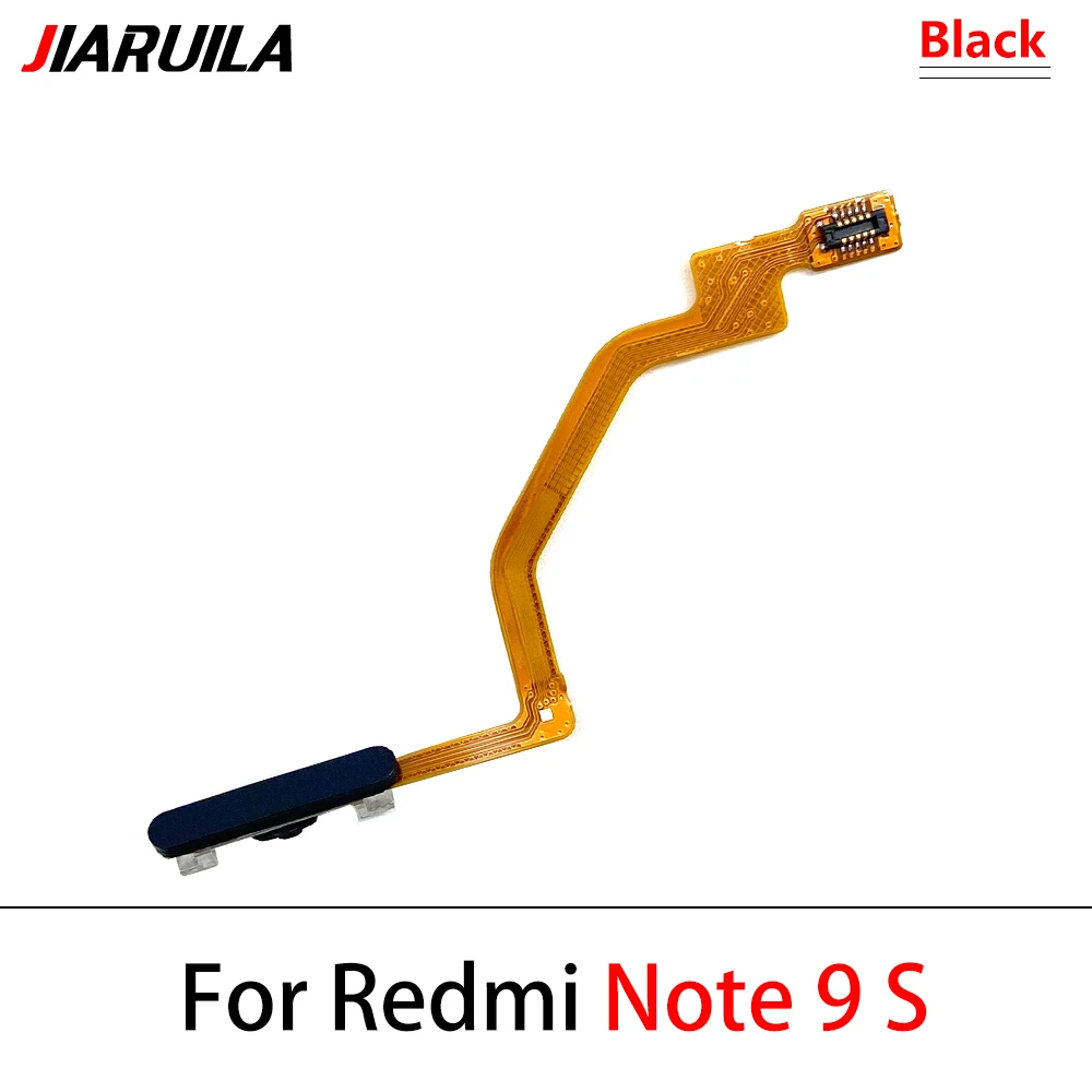 Cable flexible de huellas dactilares para Xiaomi Redmi Note 9S / 9 Pro pieza de repuesto del sensor de identificación táctil (modelo: FPC BM47)
