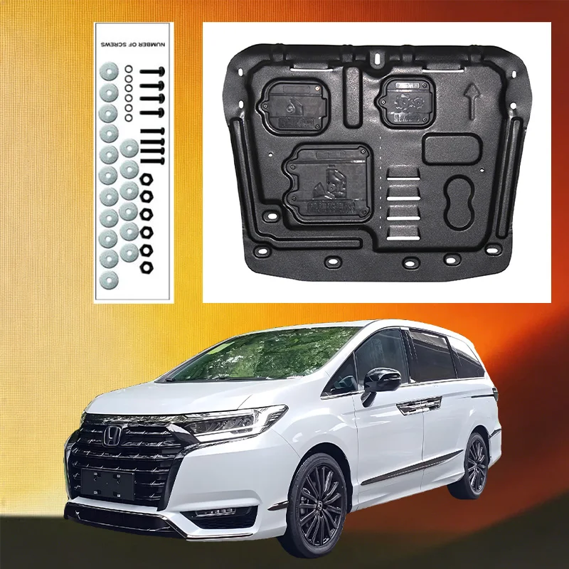 Durable Underbody Protection Engine Skid Plate For Honda Elysion  2016-2024 2.4L 2.0L High Quality Engine Shield Car