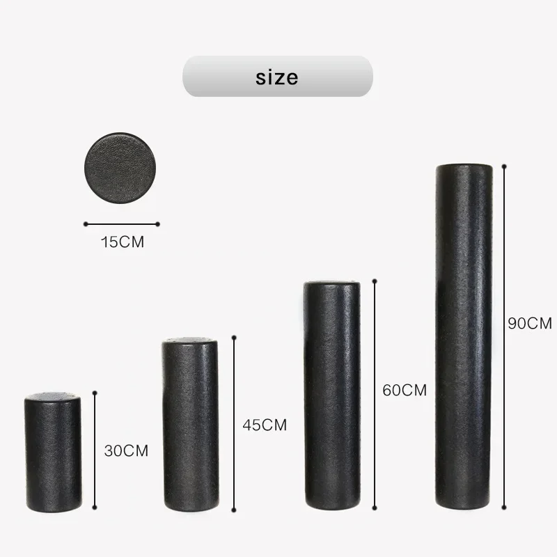 60/90cm Foam Shaft EPP Solid Yoga Column Fitness Muscle Relaxation Roller Yoga Column