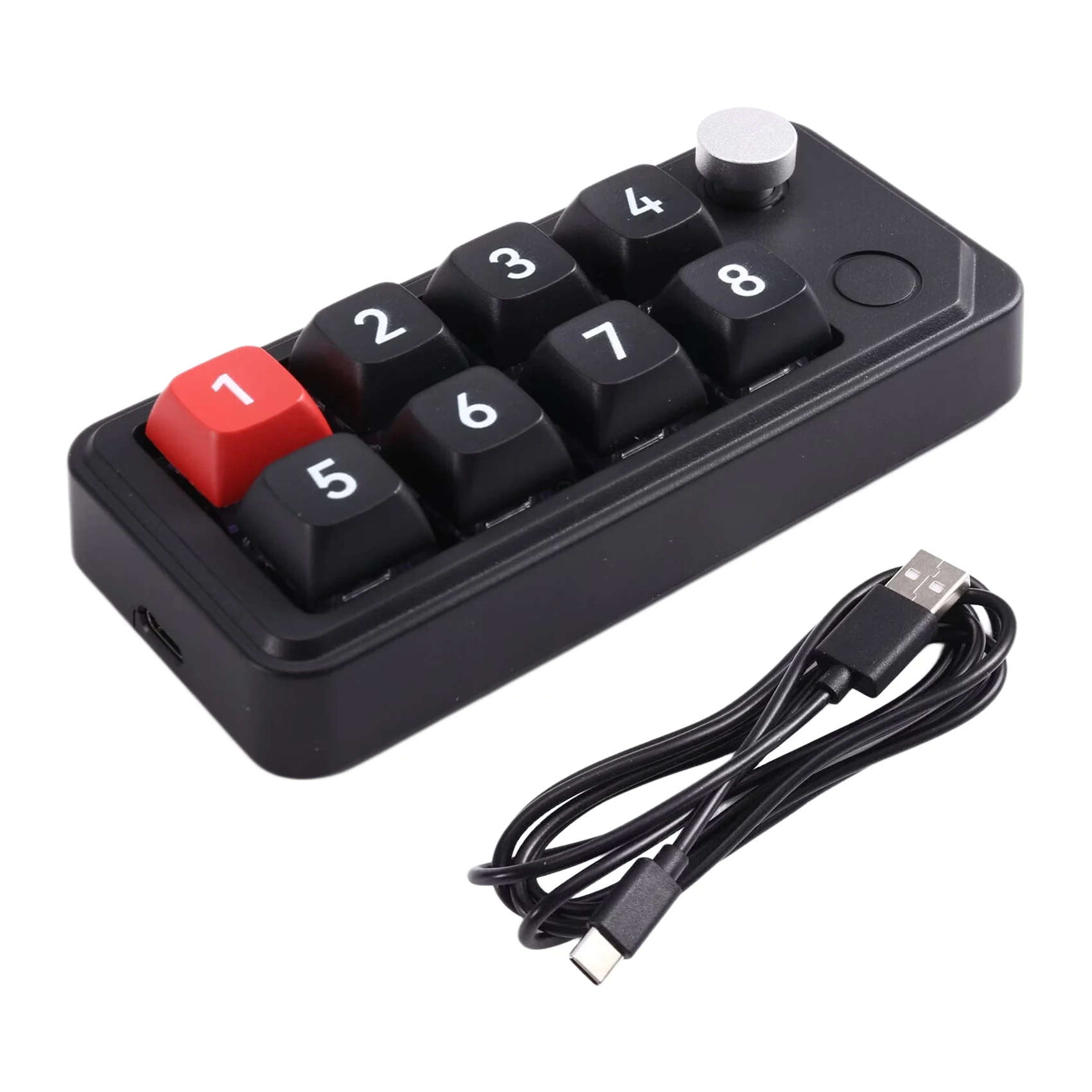 618 Mega Sale 8 Key Wired Mechanical Keyboard Hot Swappable Switch Macro Programmable Gaming Keypad for PC Laptop