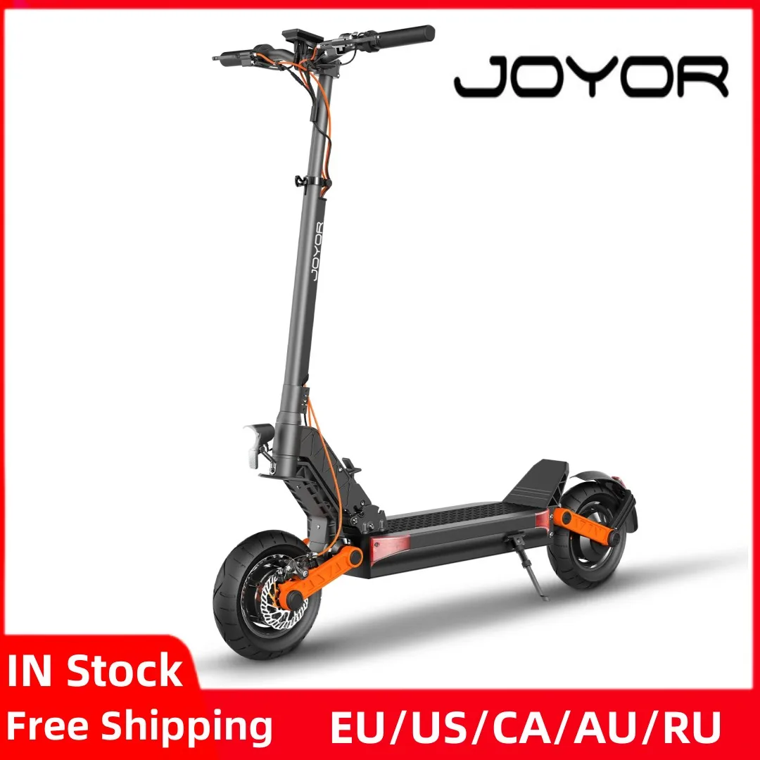 

JOYOR S Series 10 Inch Dual Motor Off-Road Electric Scooter Double Drive Hoverboard Adult Foldable 48V 60V KickScooter