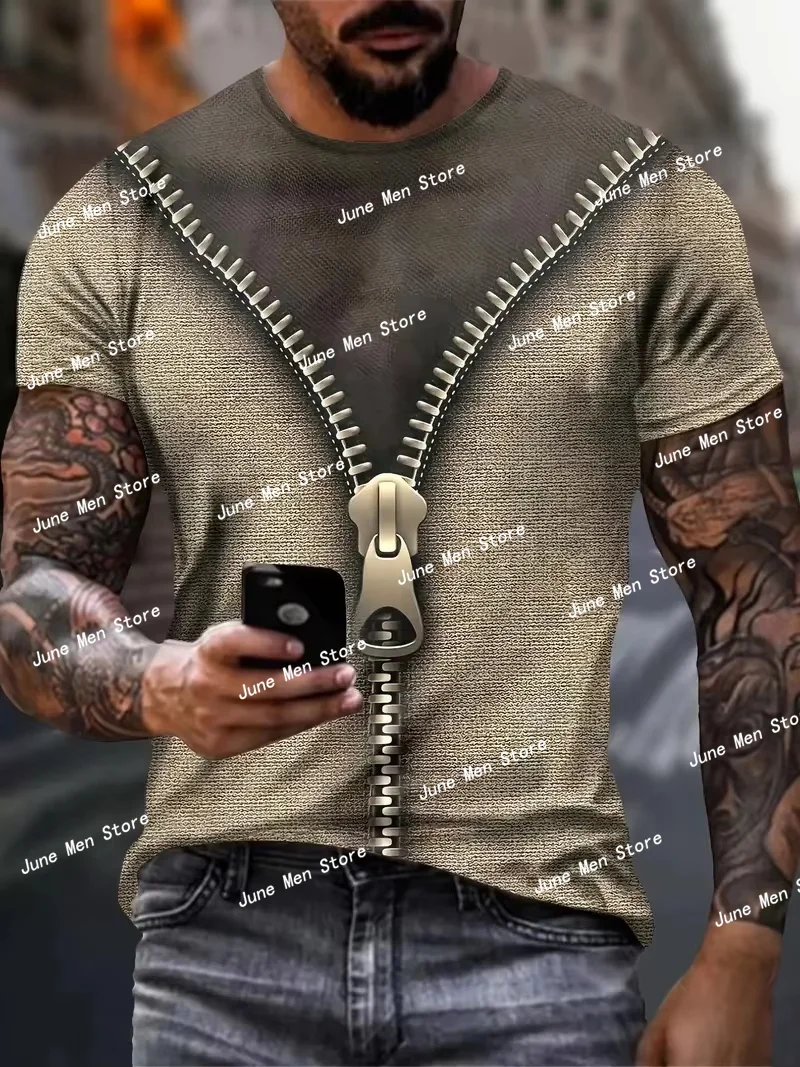 激安セール 3Dプリント ストリート系 メンズ カジュアルTシャツ ニュートラル系 原宿系 コスプレ風 ネック ショートスリーブ トップス メンズ レディース Tシャツ メンズ服