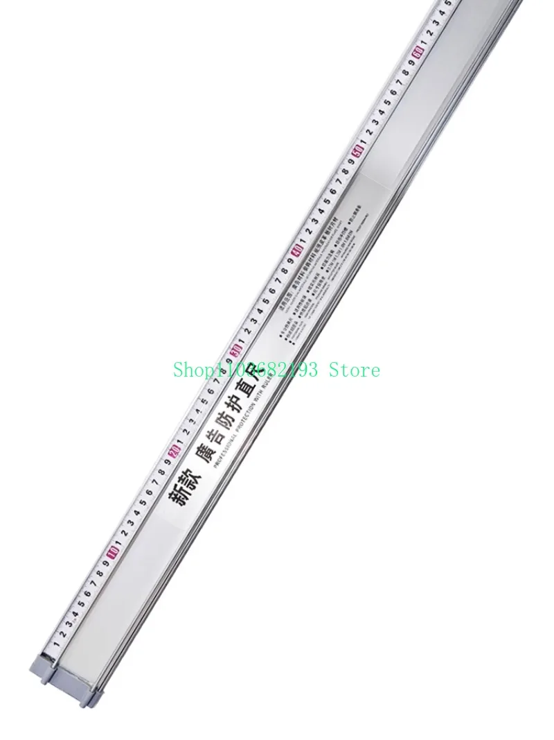 Cutting ruler aluminum alloy protective ruler kt board art anti-skid photo inkjet cutting ruler