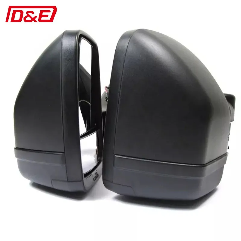 الشركة المصنعة مرآة سحب سوداء سلسلة قابلة للتمديد للسيارة اليابانية لاند كروزر 70 75 76 78 79 مرايا مقطورة سيارة شاحنة