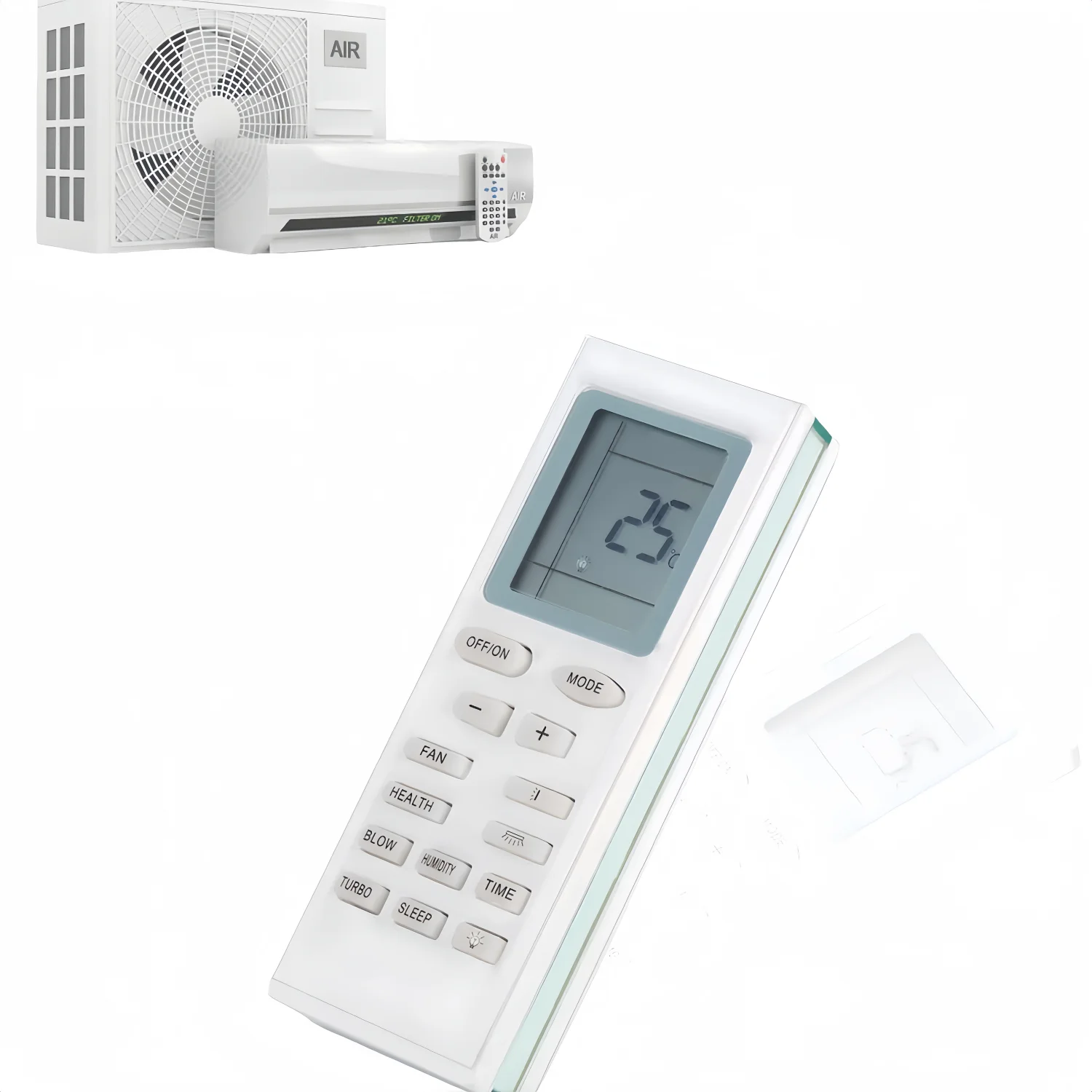 100% New Air Conditioner Remote Control for Gree YBOF YB1FA YB1F2 YBOF1 YBOF2 YBOFB Y502K YB1F YB1FAF YB1F2F