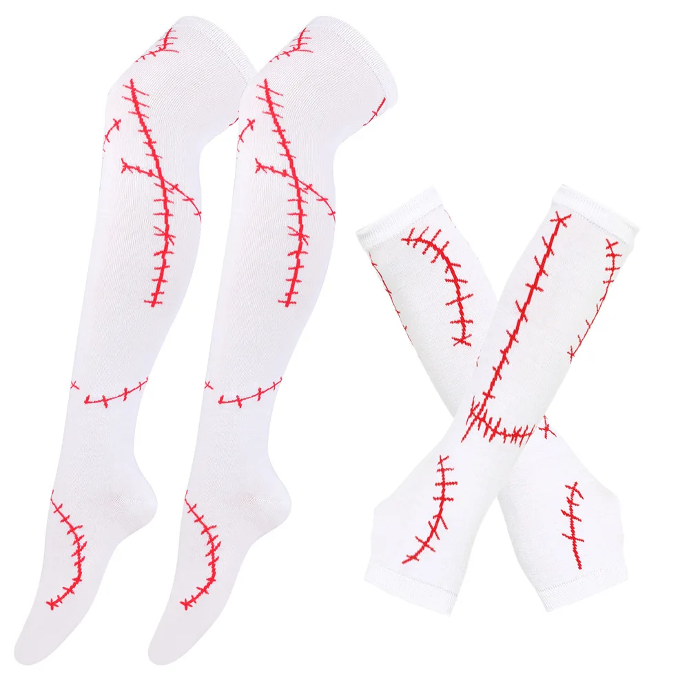 Night Cos Sally Gloves Socks Cosplay Halloween Costume Sally