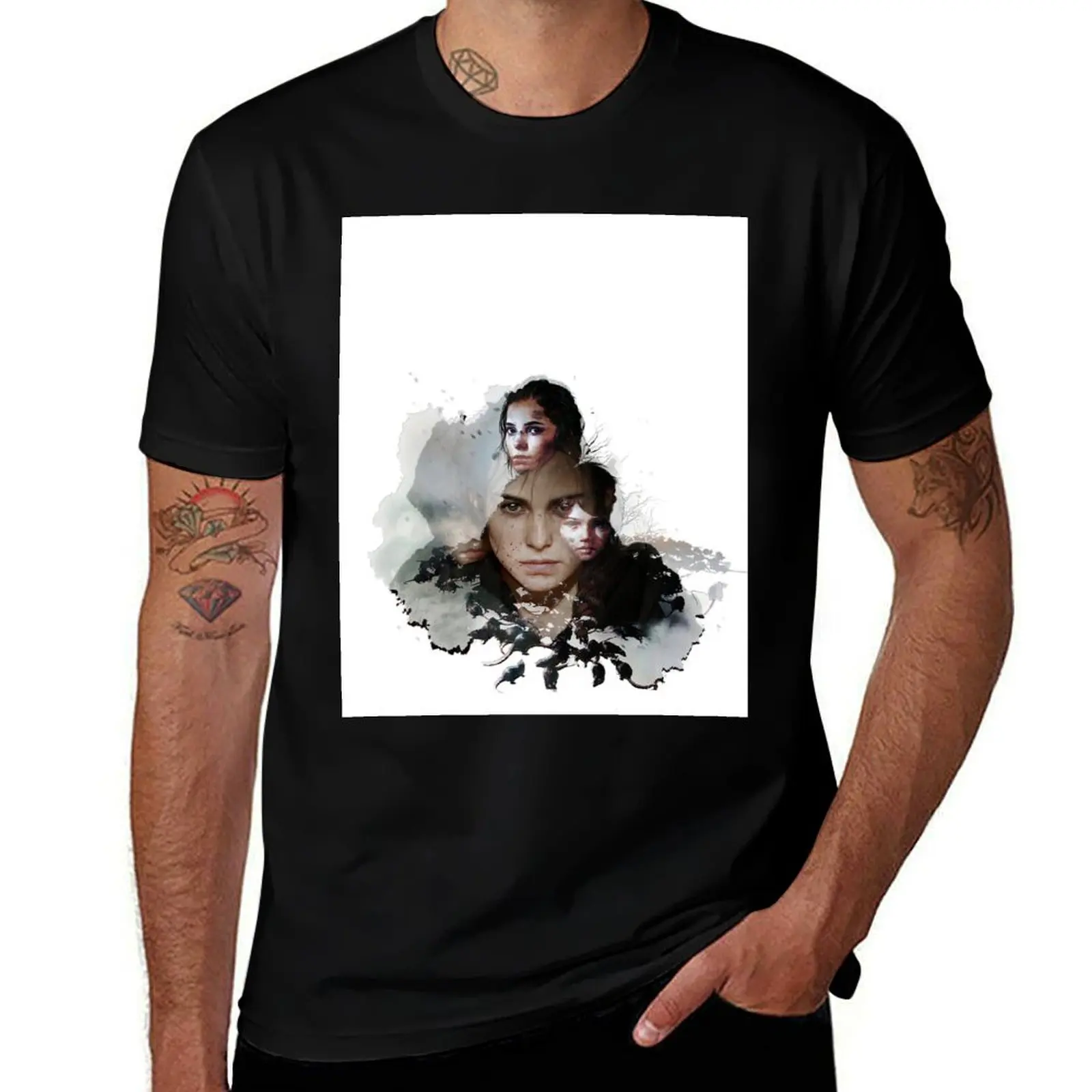 

Plague Tale T-Shirt printed t shirts for man man t shirt cotton t shirt for man 100 percent cotton T-Shirt