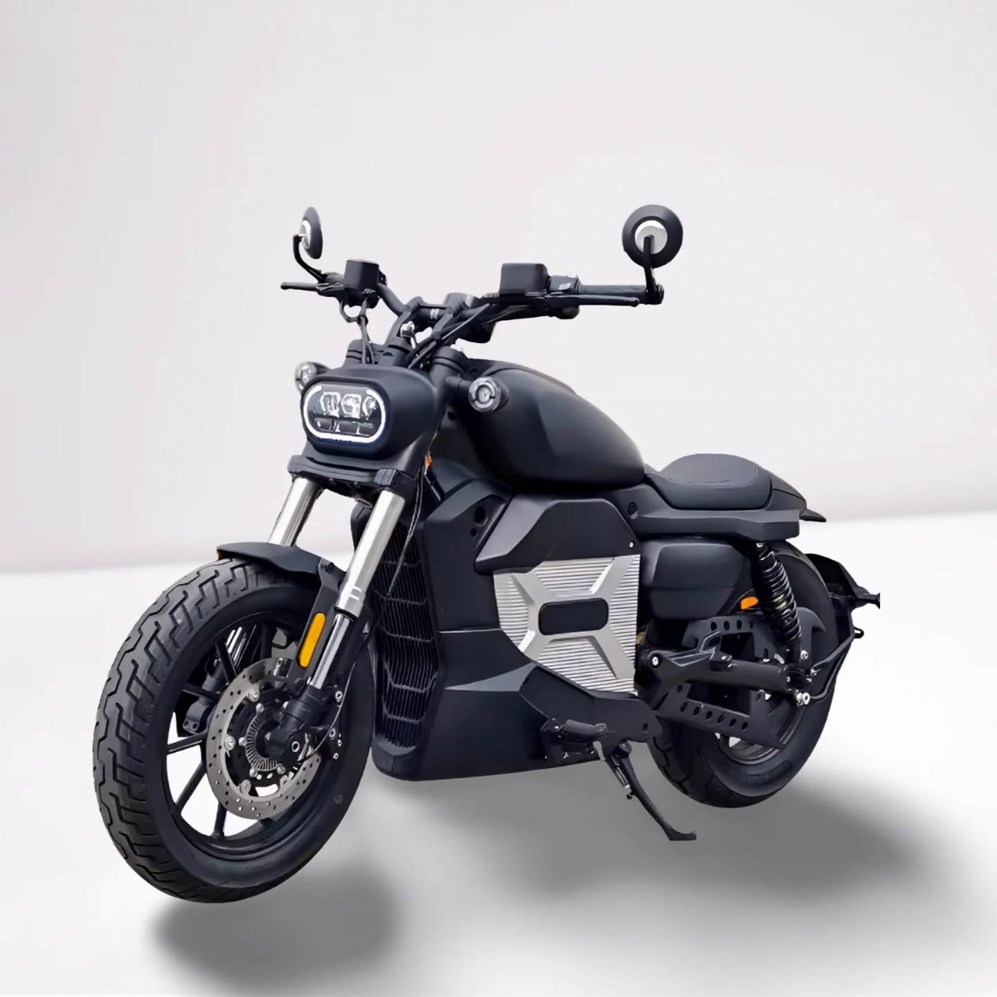 Popular 8000W Electric Motorcycles 72V 20Ah 120Km/h Powerful Electric With Reverse Function