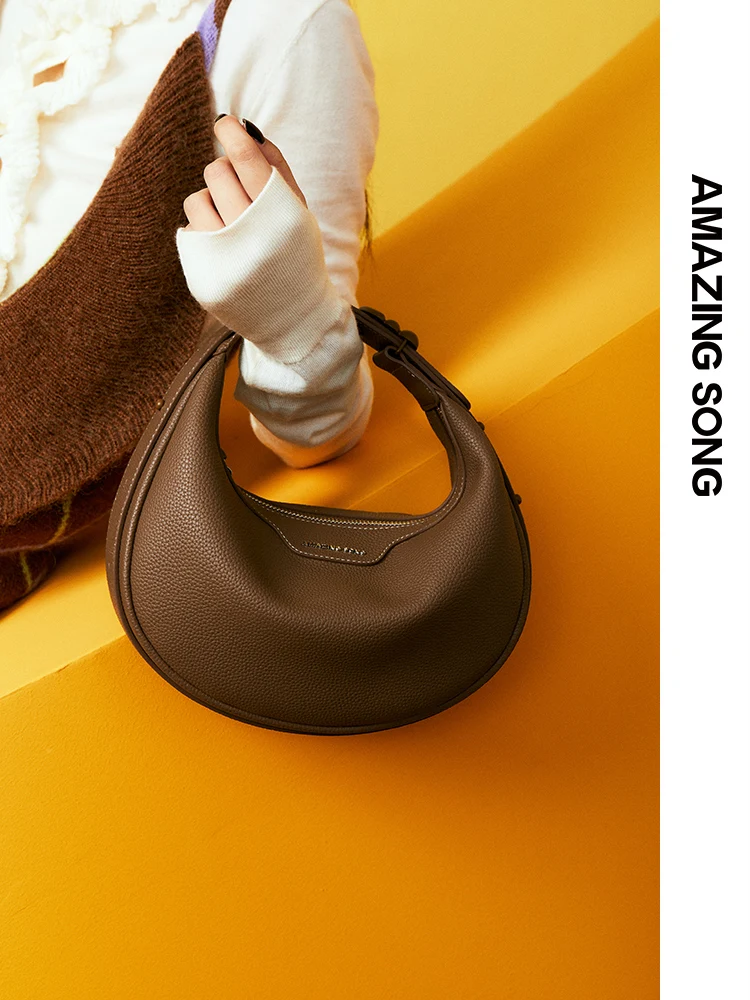 Amazing Song Half Moon Bag Small