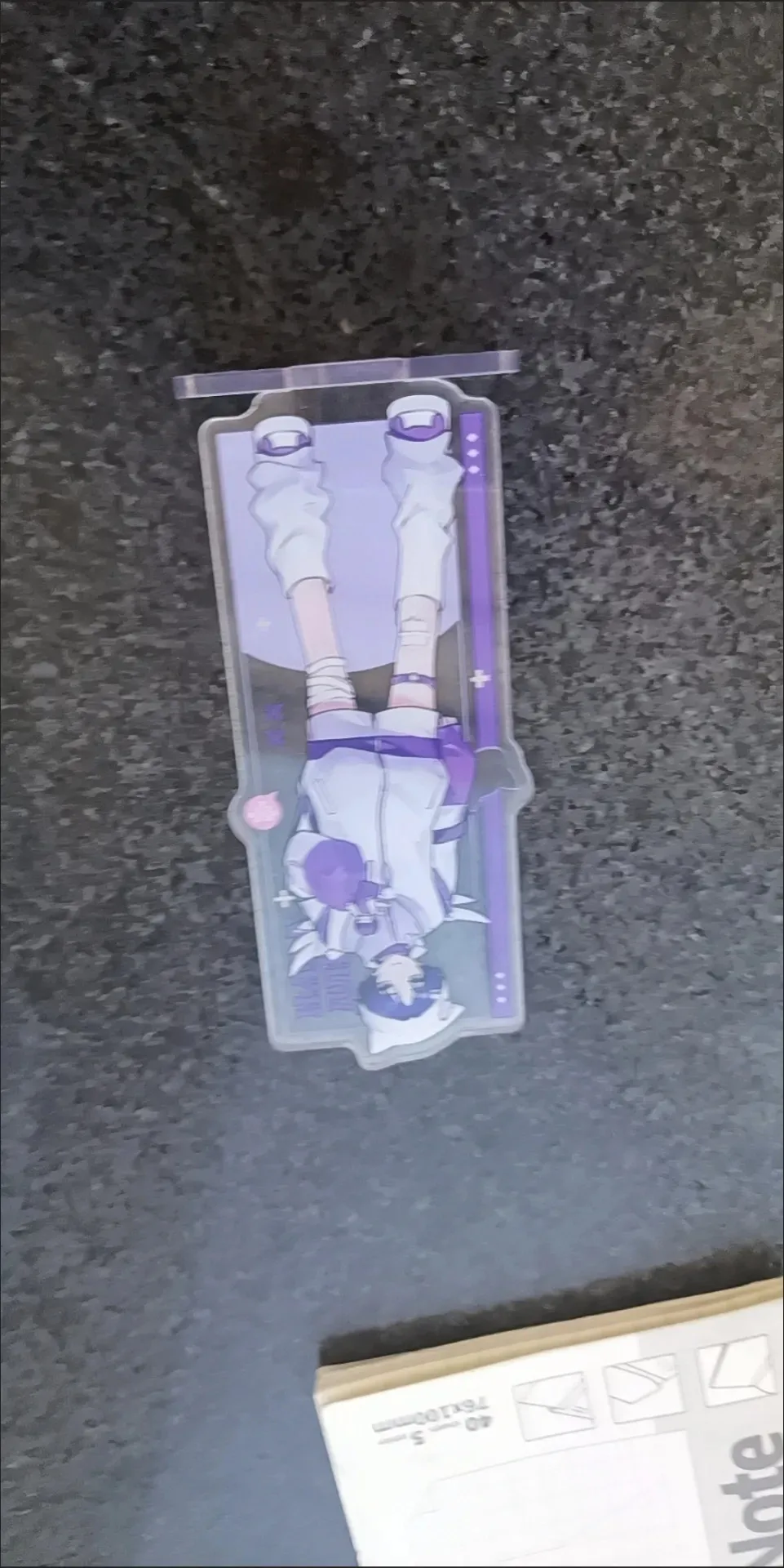 Wanderer Action Figures Stojak akrylowy Anime Peryferyjne Moda Ozdoby dla dzieci Modele dziewcząt Dekoracja samochodu Yuanshen — zdjęcie 3