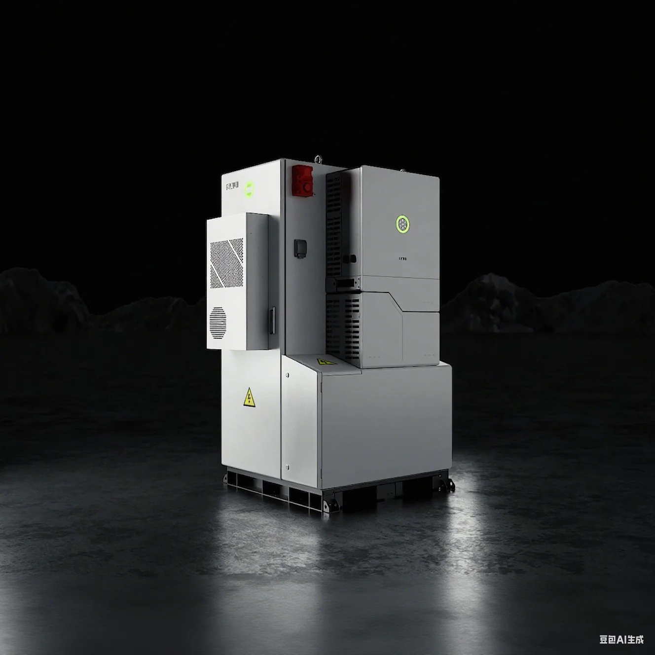 All-in-One 50kW Power, Battery Capacity 57kWh to 100kWh for Commercial & Industrial Energy Storage