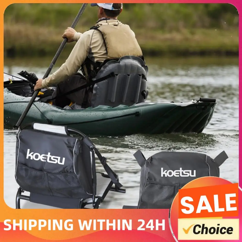 

Сумка-органайзер для спинки сиденья каяка с ремнями, защитная сумка для аксессуаров, вместительная сумка для каяка, для использования на открытом воздухе, для кресла каяка