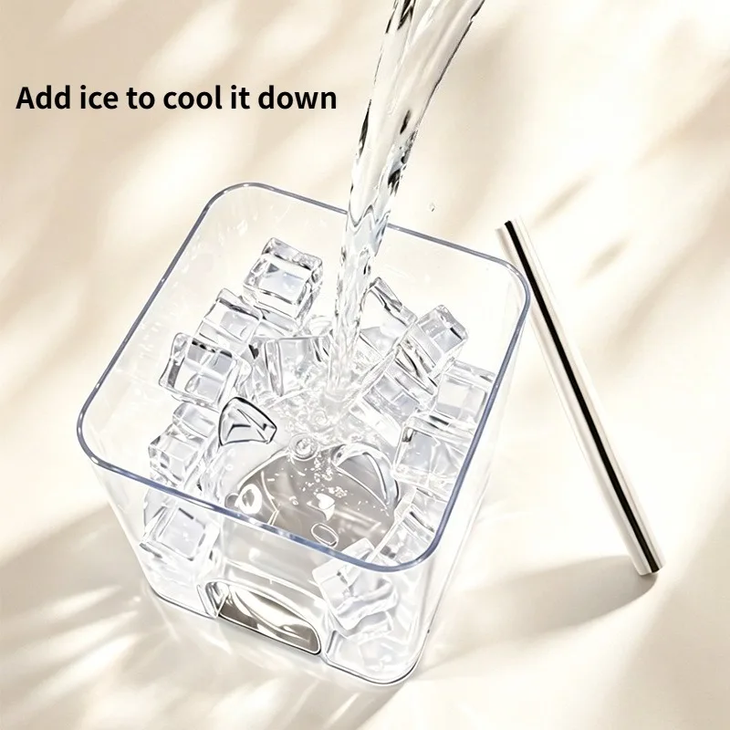 Hamster Cooling Ice House Transparent Acrylic Summer Cool Nest Small Pet Heat Dissipation Hideout Cage Gerbil Mouse Chinchilla - view 3