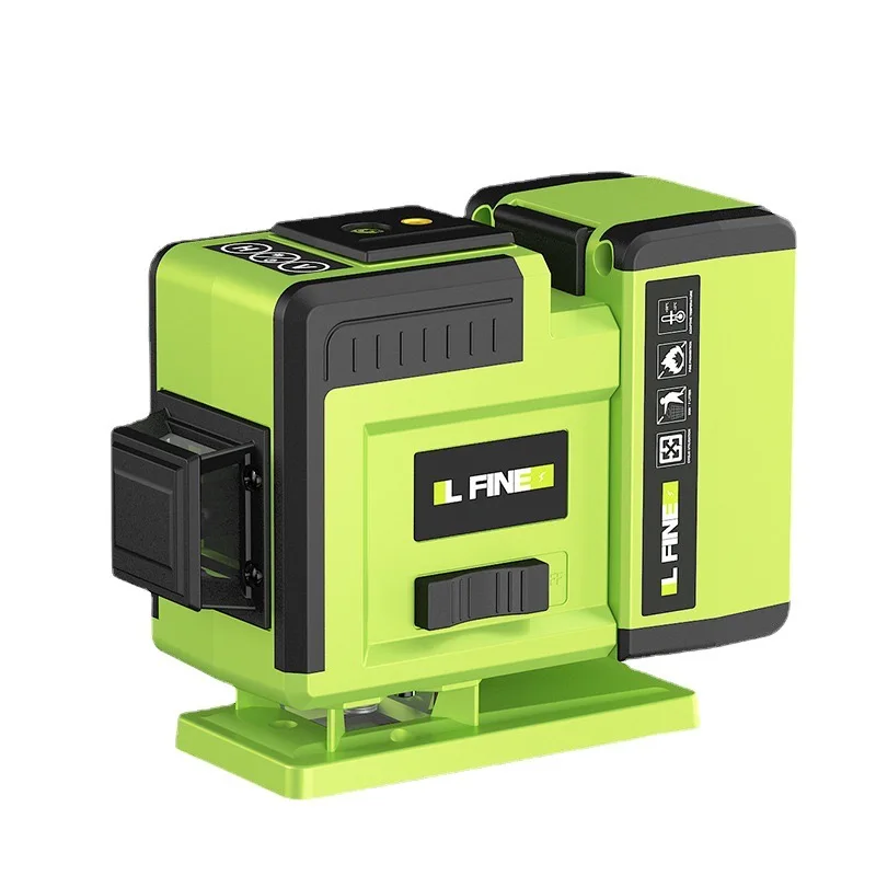 

Self-Leveling wireless remote 4D16 line 3D12 line green light level thrower machine tool green beam cross