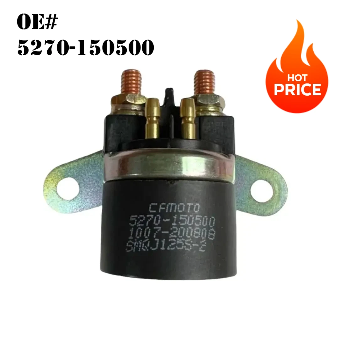 

Starting Relay 5270-150500 For CFMOTO UTV Parts 550CC 625CC 800CC ZFORCE Z550/Z6/Z8