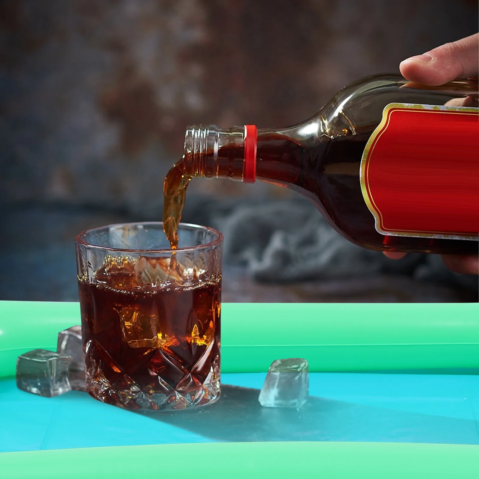 

4Pcs Inflated Ice Bar Sand Tray Premium PVC Durable Creative Kids Outdoor Play Educational Sand Tools Educational Playthings