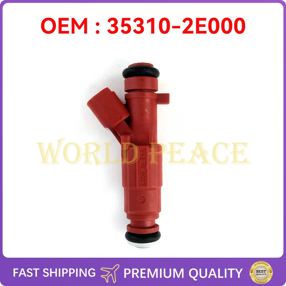 1PCS 35310-2E000 Fuel Injector For Hyundai Elantra 1.8 2.0 Kia 1.6L 2011-2015 Forte 2.0L 353102E000 Car Accessories Nozzle