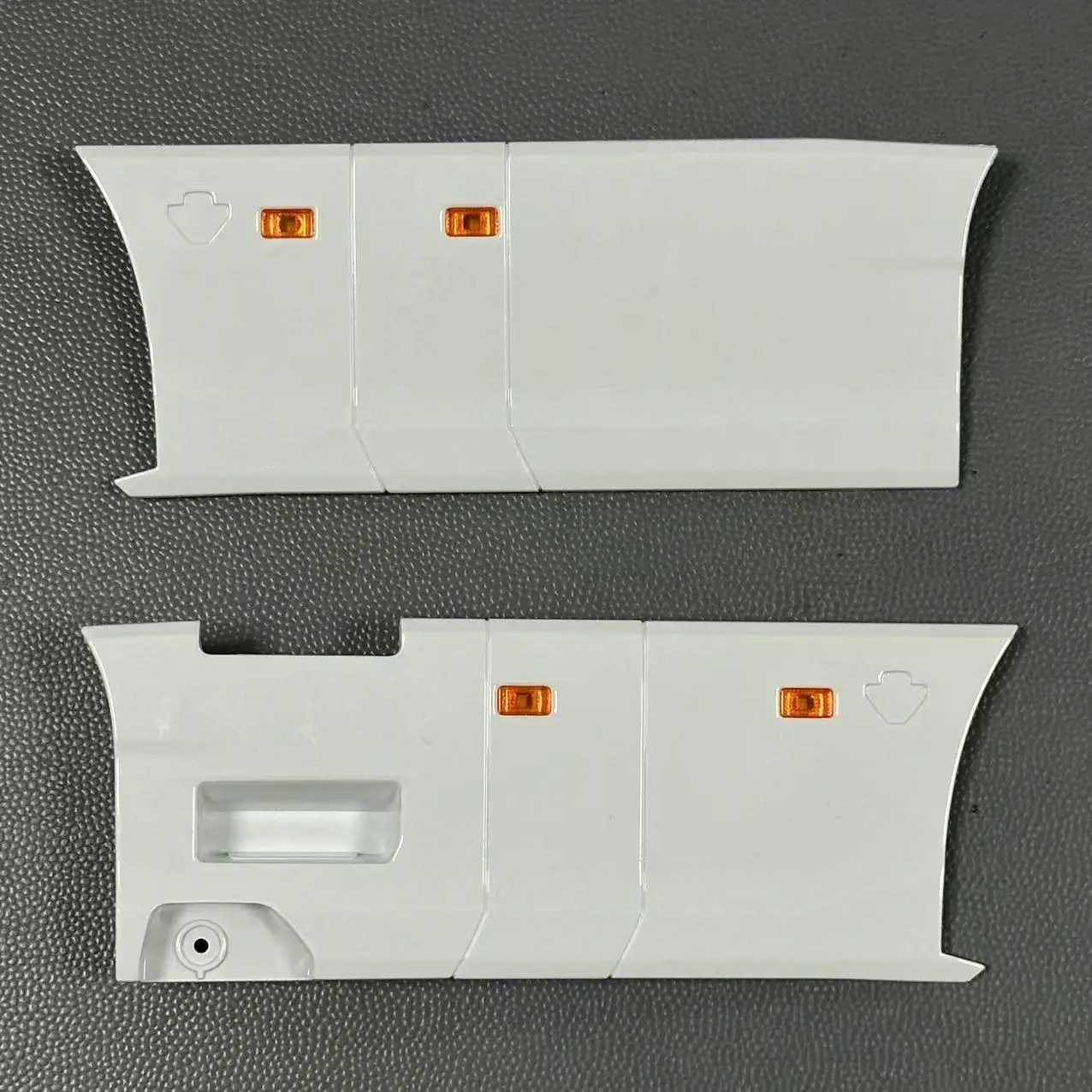 Side Skirt Light Panel Set for Tamiya 1/14 RC Truck Sca 770s Side Pedal Light 1:14 Tractor Upgrade Accessories