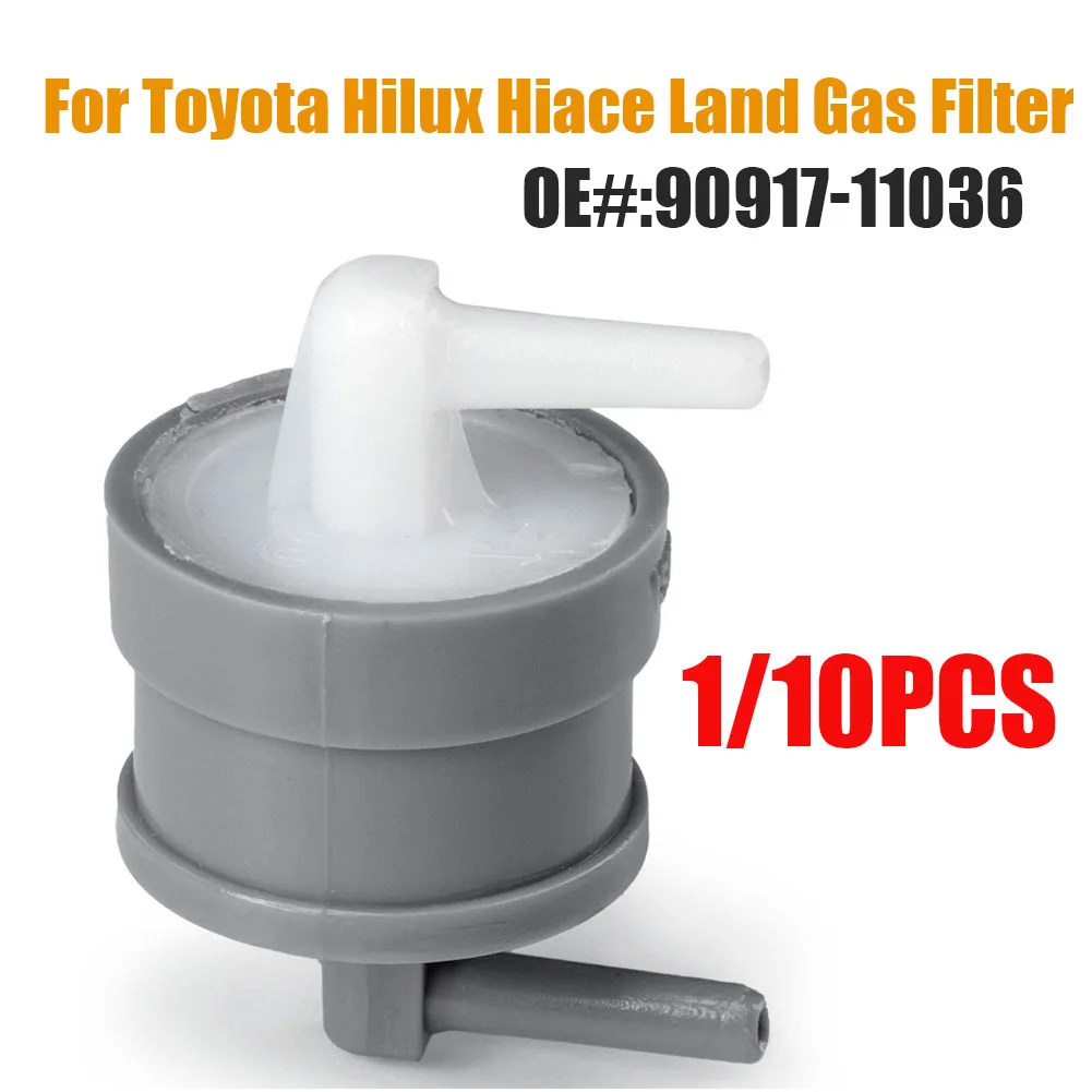 

1/10Pcs Gas Filter 90917-11036 For Toyota Hilux Hiace Land Coaster Hfn KZN KUN HDJ VDJ Vacuum Oil Separator Filter 9091711036