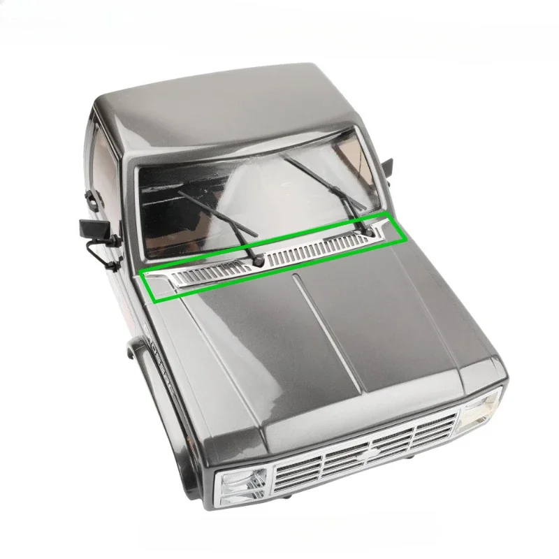 Pezzo decorativo della griglia di dissipazione del calore inferiore di simulazione del metallo per accessori EMO XL 1/8