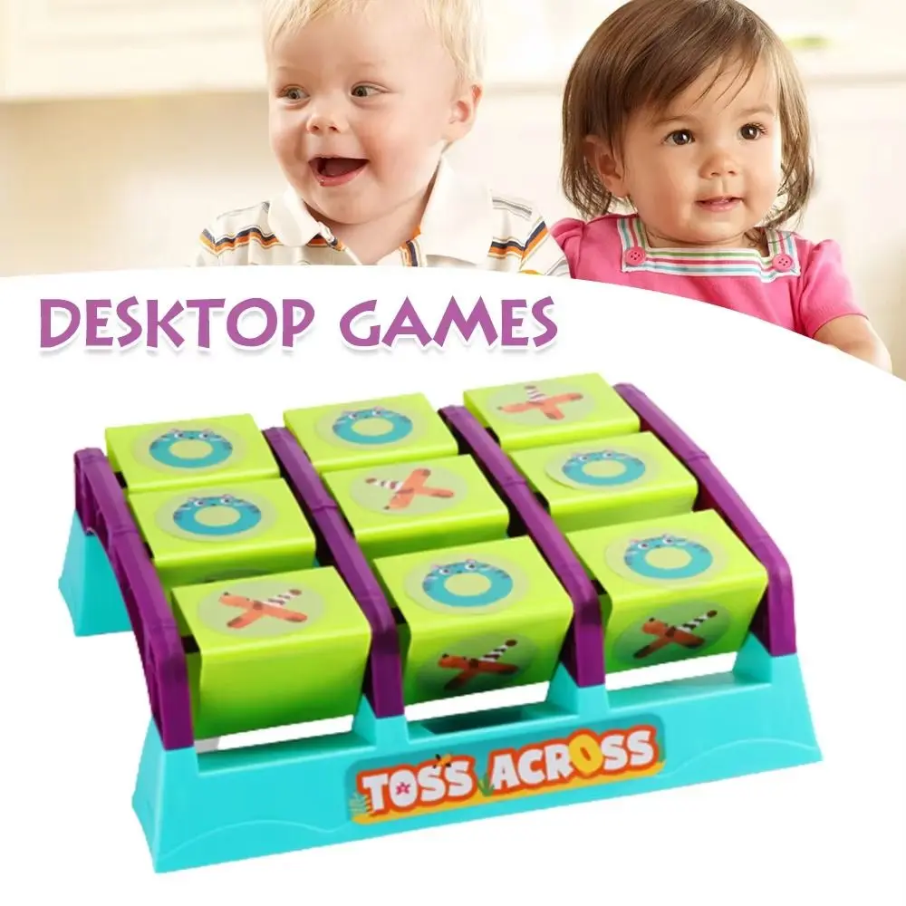 Plastic Tic Tac Toe-werpspel Interactief multiplayer-werpspel Bordspel Families Grappig Tictactoe-werpspel