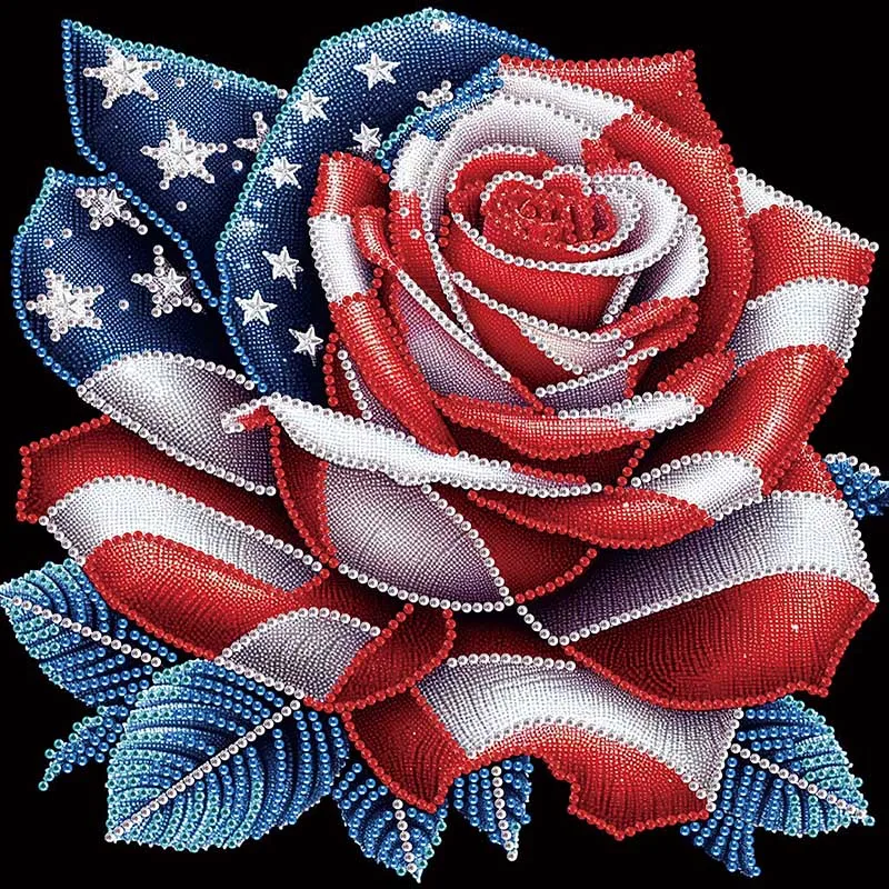 

Набор для рисования бриллиантами специальной формы розы для взрослых начинающих, набор специальной формы с кристаллами и бриллиантами для украшения стен дома, подарок